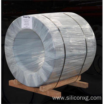 pure calcium cored wire/calcium core wire